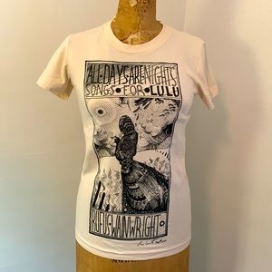 Rufus Wainwright Men's size extra small vintage 2010 Songs for Lulu t sh…